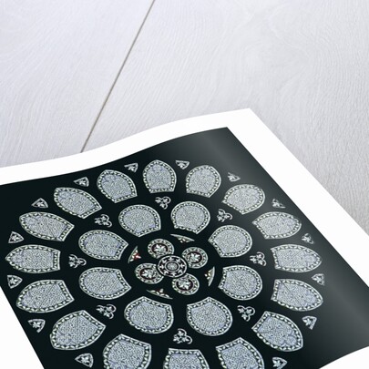 Rose window by German School