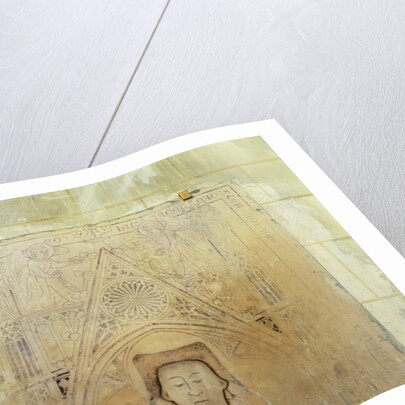 Tombstone of Magister Johannes, 1340 by French School