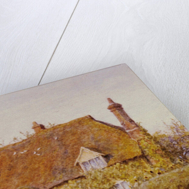 Sunflower Cottage by Helen Allingham