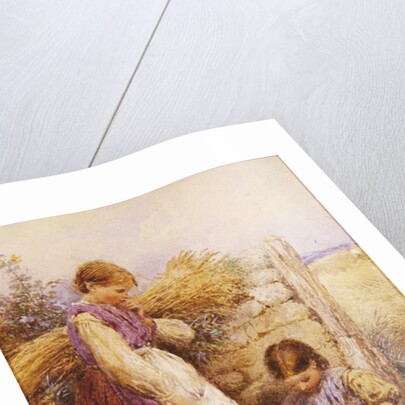 The Young Gleaners by Myles Birket Foster