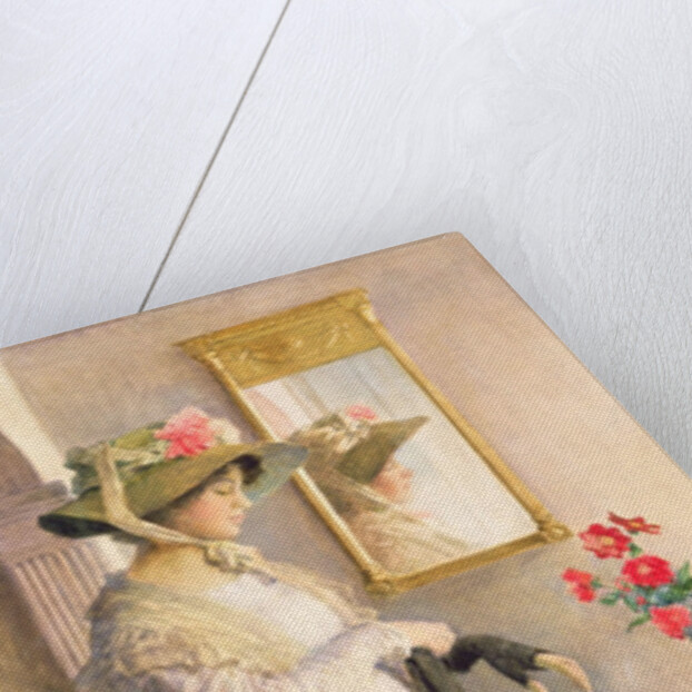 A Moment's Reflection, 1909 by William Henry Margetson