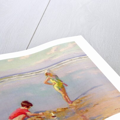 Children on the Beach by Charles-Garabed Atamian