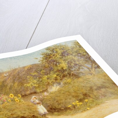 A Surrey cottage by Helen Allingham