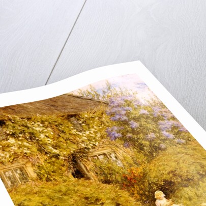 A cottage near Crewkerne by Helen Allingham