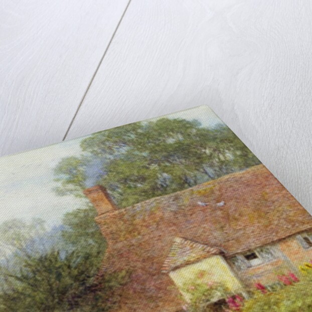 By the Cottage Gate by Helen Allingham