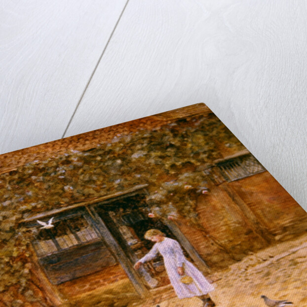 A cottage at Shere, c.1875 by Helen Allingham