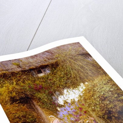 A cottage at Redlynch by Helen Allingham