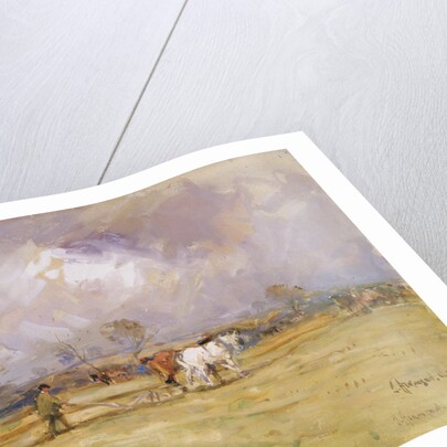 The Plough Team, 1905 by John Atkinson