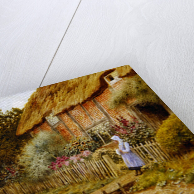 A Rustic Retreat by Arthur Claude Strachan