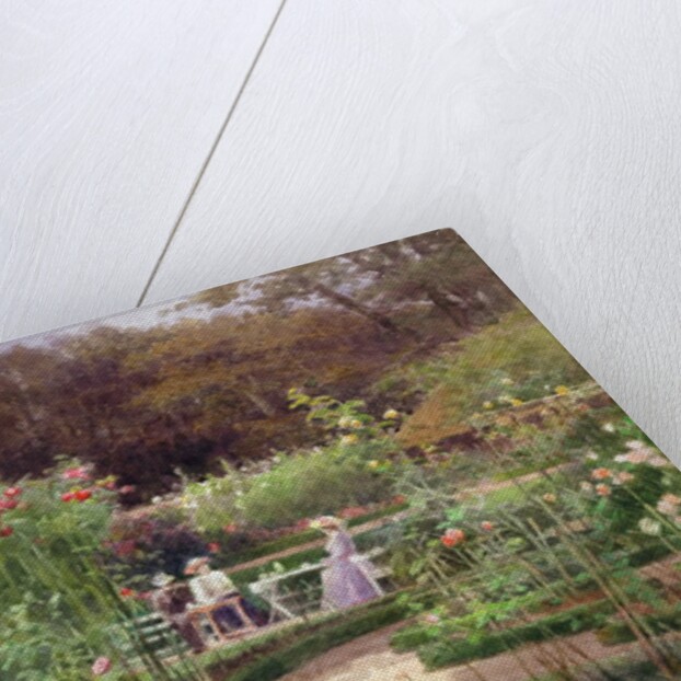 Afternoon Tea by the Laurel Arch by Georgina M. de l' Aubiniere