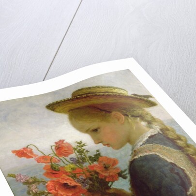 Poppy Girl by Karl Wilhelm Friedrich Bauerle
