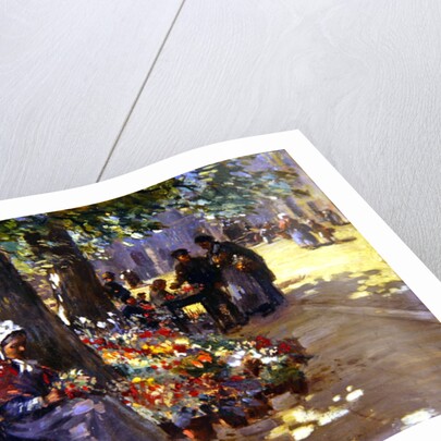 The Flower Seller, 1912 by William Kay Blacklock