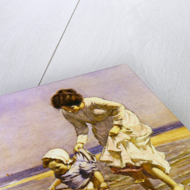 Paddling, 1915 by William Kay Blacklock