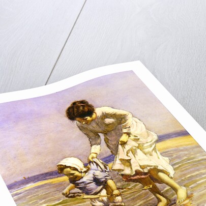 Paddling, 1915 by William Kay Blacklock