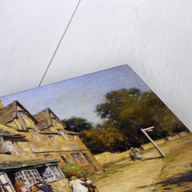 Cotswold village, 1917 by William Kay Blacklock