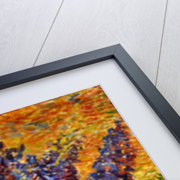 Delphiniums and Chrysanthemums by Anna Boch