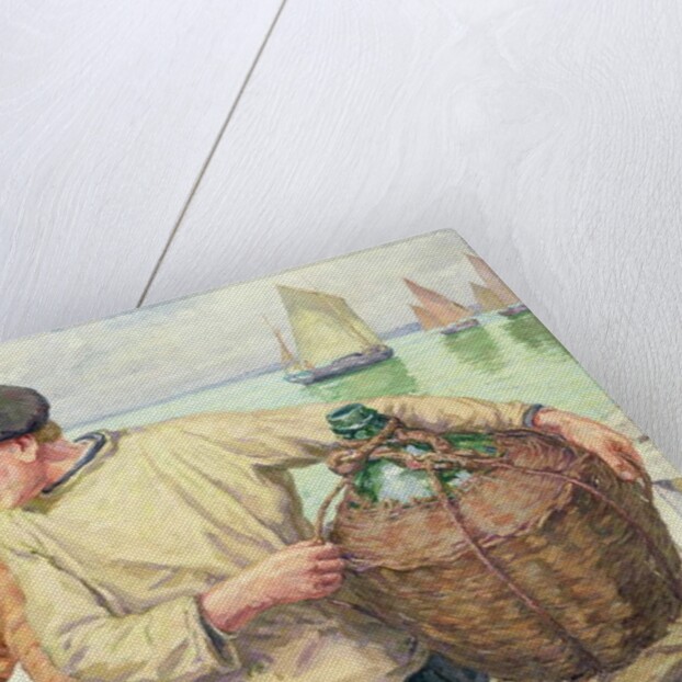 Breton fishermen, 1932 by Pierre Boissart