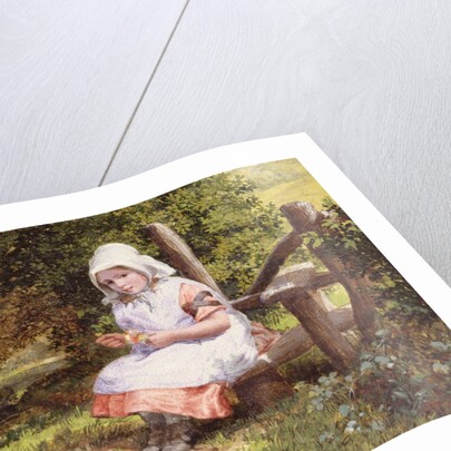 Resting, 1865 by Valentine Walter Lewis Bromley