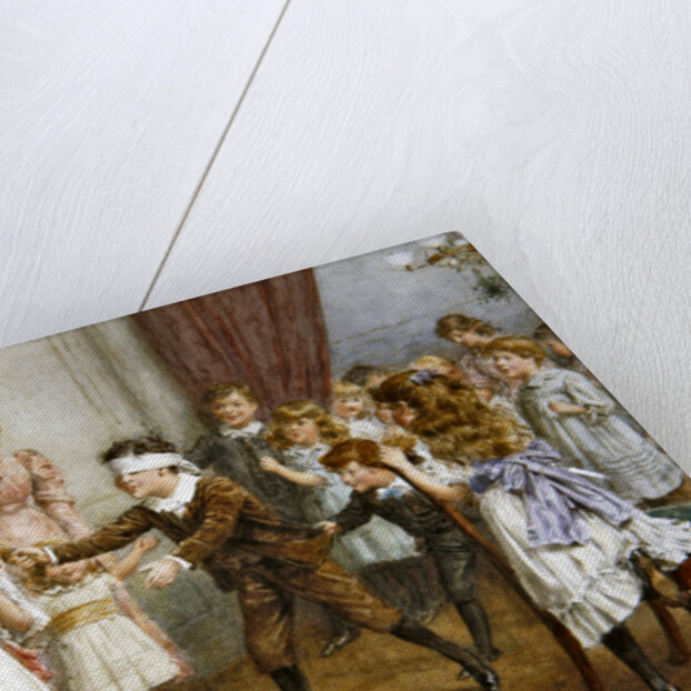 Blind Man's Buff by George Goodwin Kilburne