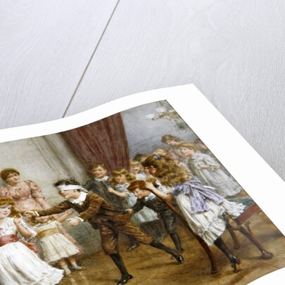 Blind Man's Buff by George Goodwin Kilburne