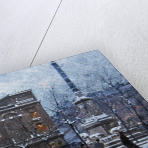 Place du Chatelet by Eugene Galien-Laloue