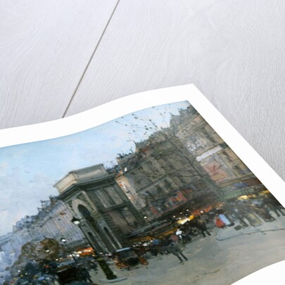 Porte Saint-Martin by Eugene Galien-Laloue