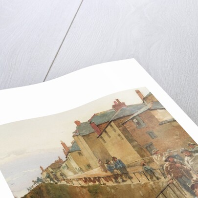 The Quayside, Newlyn by Walter Langley