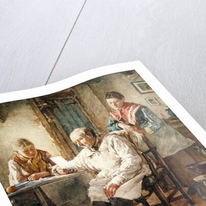 The Morning Post by Walter Langley