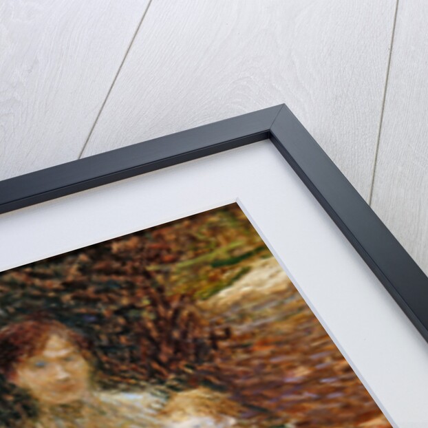 The artist's family in the garden by Ernest-Joseph Laurent