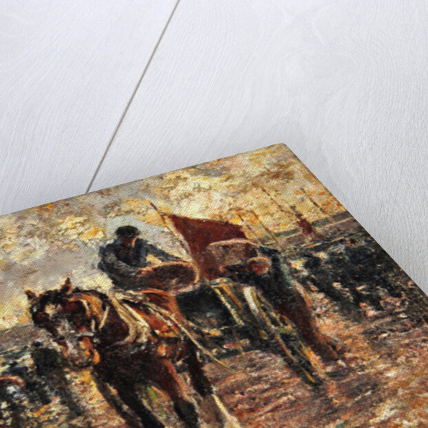 Unloading the Catch, Newlyn by Harry Fidler