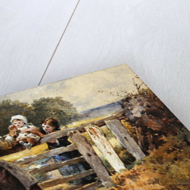 The Stile by Myles Birket Foster