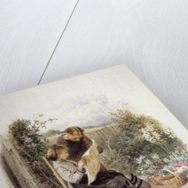 Morning News by Myles Birket Foster