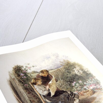 Morning News by Myles Birket Foster