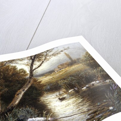 By the Stream by Myles Birket Foster