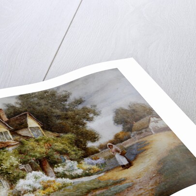 Outside the Cottage by Ethel Hughes