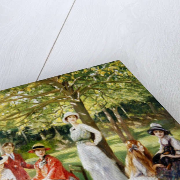 Tea in the Garden by Jules Cayron