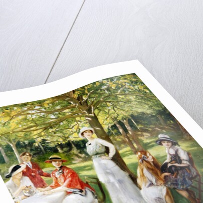 Tea in the Garden by Jules Cayron