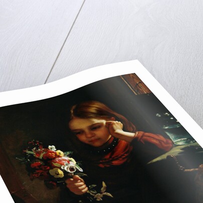 Girl with Flowers by John Davidson