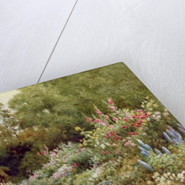 Herbaceous Border by Evelyn L. Engleheart