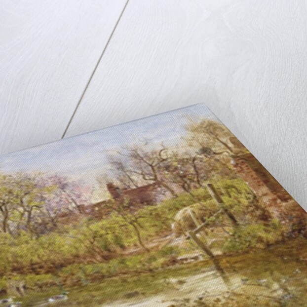 Watching the Ducks, 1890 by Thomas James Lloyd