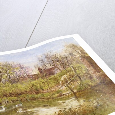 Watching the Ducks, 1890 by Thomas James Lloyd