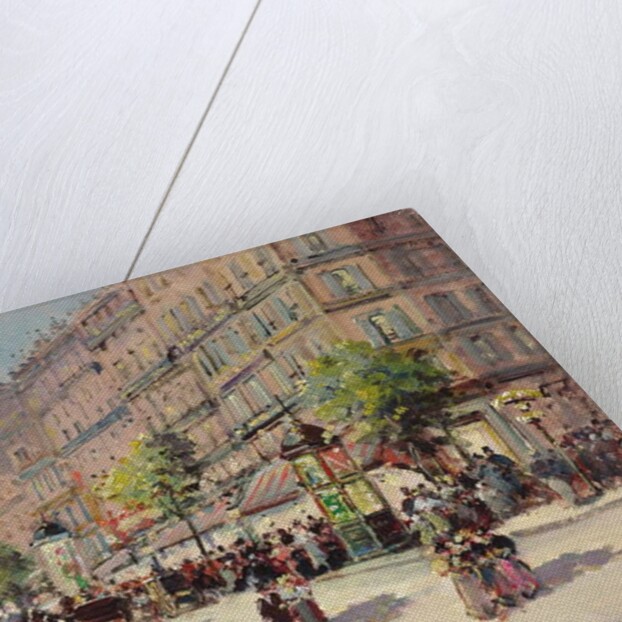 Paris Street Scene by Gustave Mascart