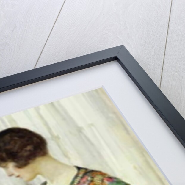 Arranging Flowers by William Henry Margetson