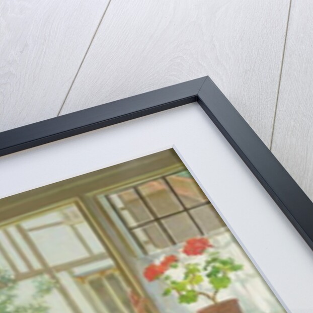 By the Cottage Door by William Henry Margetson