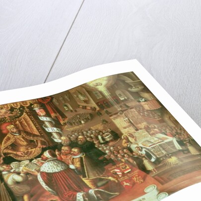 The Delivery of the Augsburg Confession, 25th June 1530, 1617 by German School