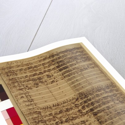 Passio Domini nostri J.C. secundum Evangelistam MATTHAEUM BWV 244, 1730s by Johann Sebastian Bach