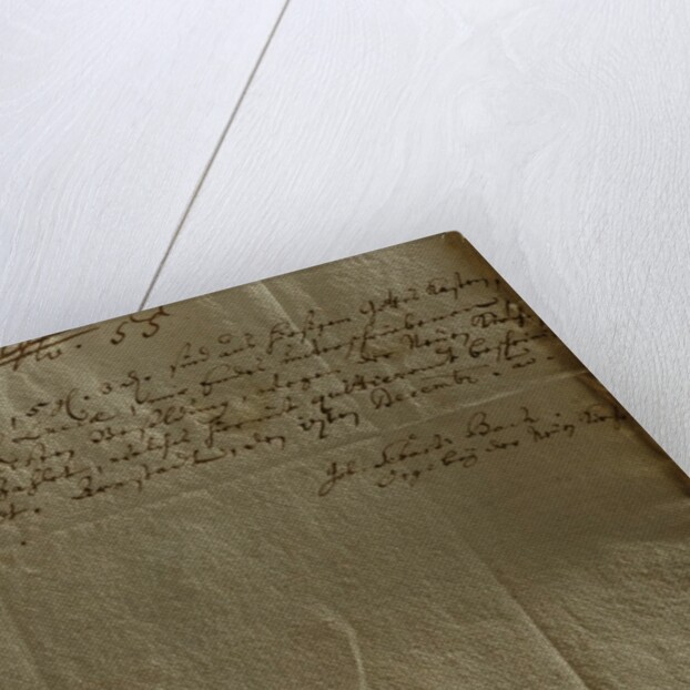 Remuneration Receipt, 17th December, 1704 by Johann Sebastian Bach