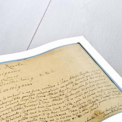 Handwritten dedication of 'Brandenburger Concertos' to Christian Ludwig, Margrave of Brandenburg 24 March 1721 by Johann Sebastian Bach