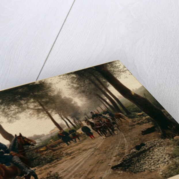 Bismarck and Napoleon meeting at the Chaussee von Donchery on the 2nd September 1870 by Anton Alexander von Werner