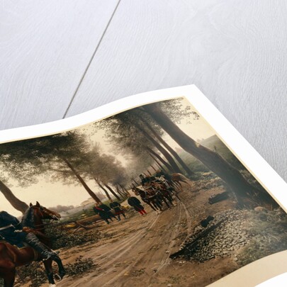 Bismarck and Napoleon meeting at the Chaussee von Donchery on the 2nd September 1870 by Anton Alexander von Werner